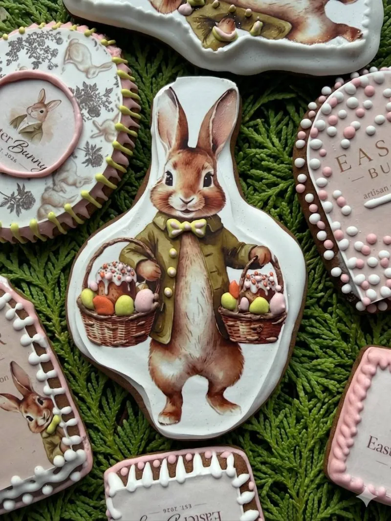 Імбирне печиво — зайчик